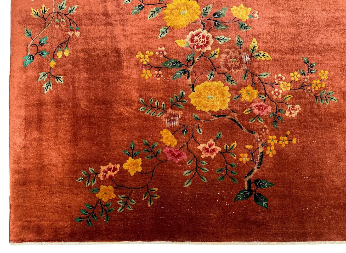 Antique Art Deco Chinese Nichols (8'09"x11'06") copper