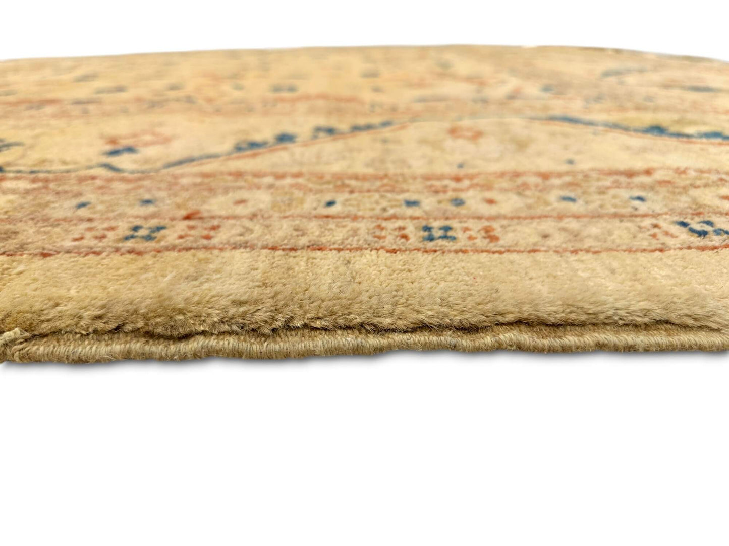 Vintage Vegetable-Dyed Chobi-Peshawar (approx. 6x9) light gold