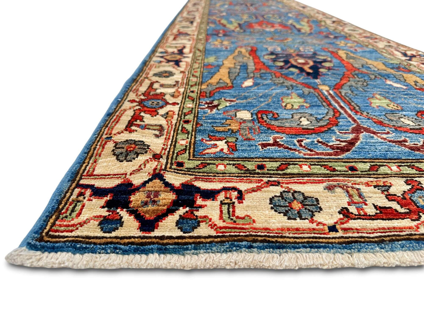 Aryana - Bidjar (2'08"x9'10") blue/ivory