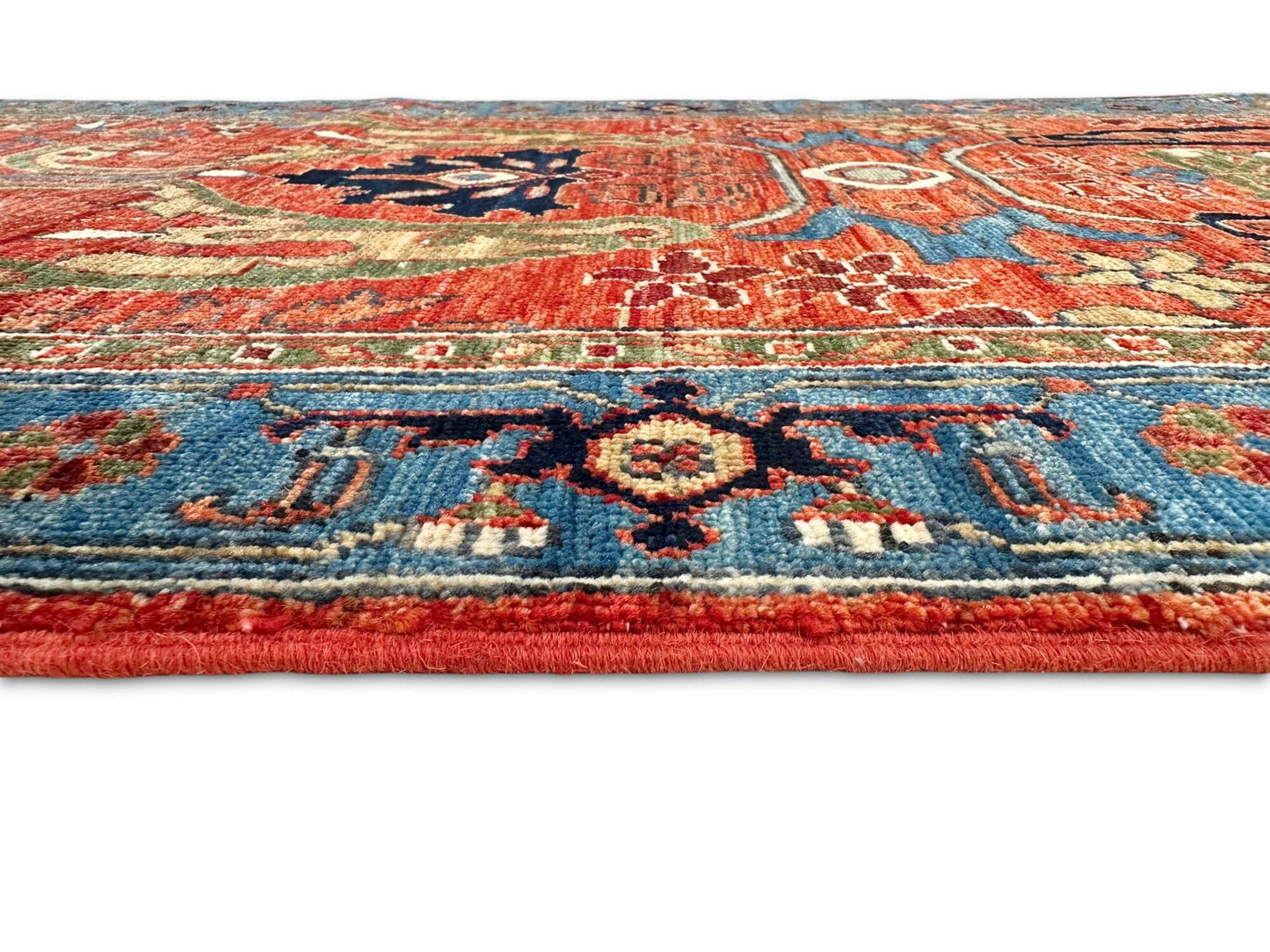 Aryana - Bidjar (2'09"x15'08") rust/blue