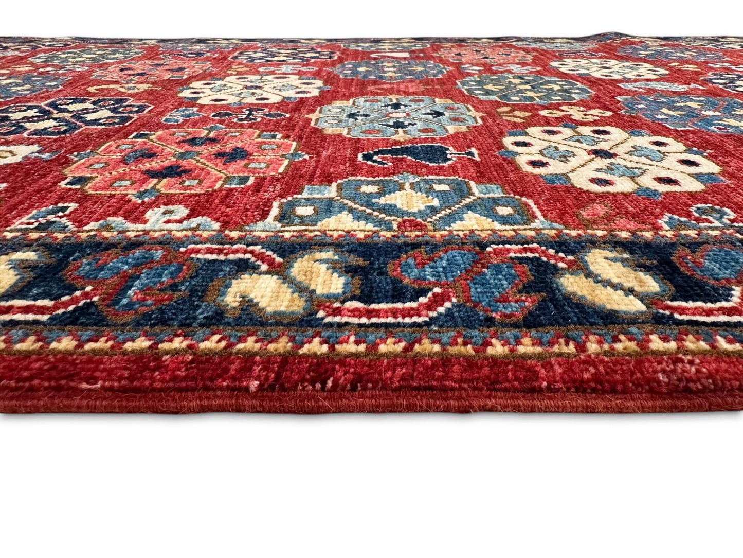 Faryab - Shirvan (2'07"x9'07) red/navy