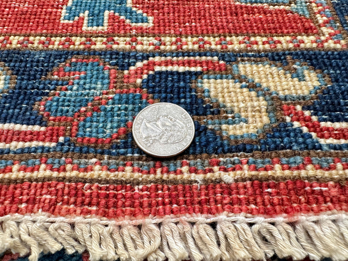 Faryab - Shirvan (2'07"x9'07) red/navy