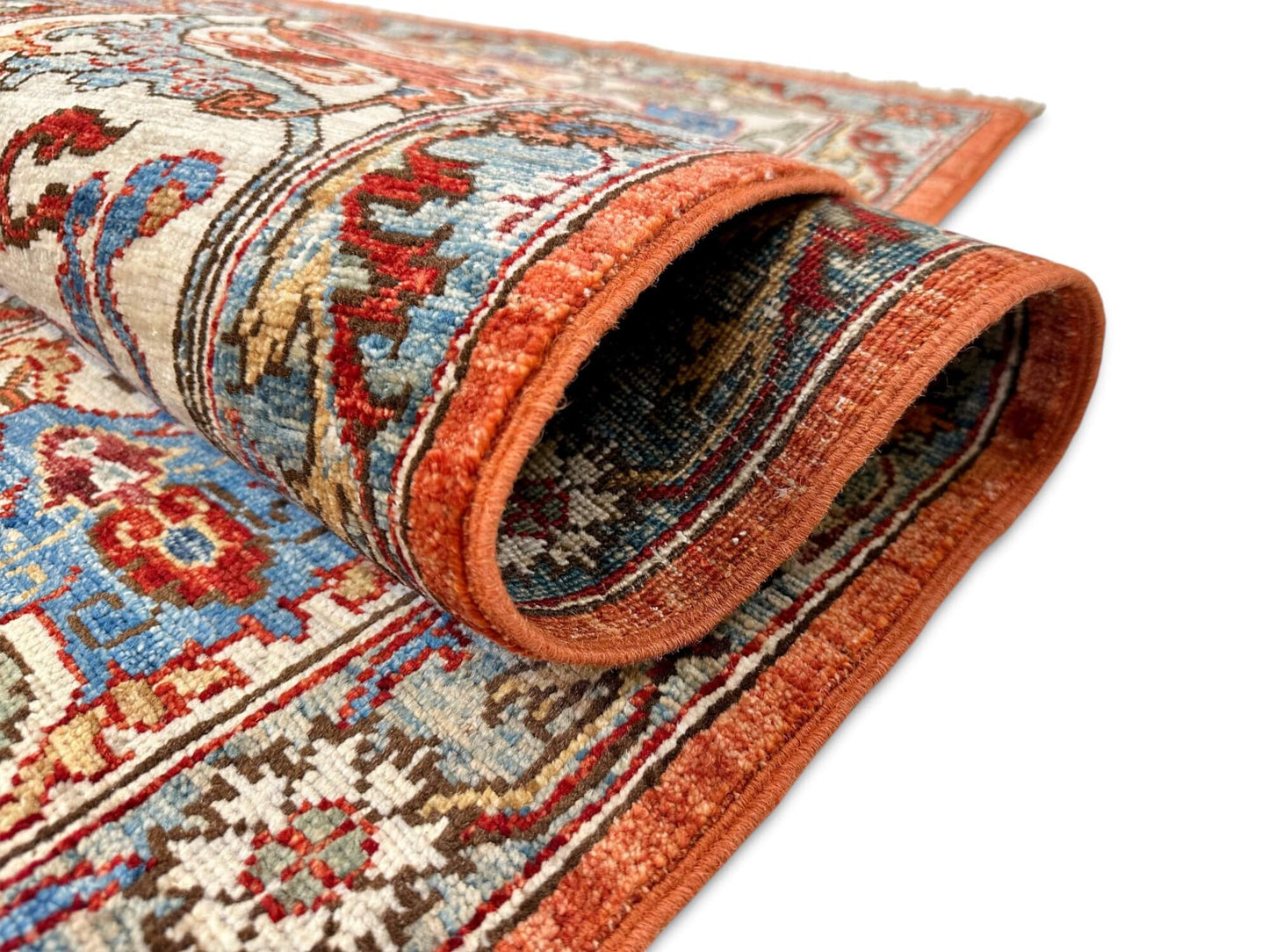 Aryana - Bidjar (7'09"x9'09") light rust/ivory