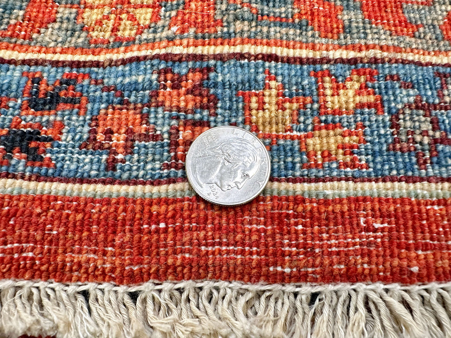 Nooristan - Mamluk (6'01"x8'09") red/teal