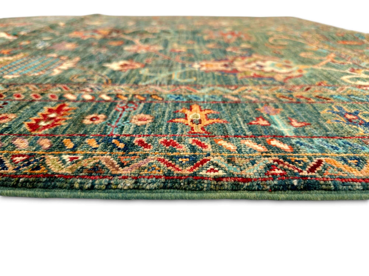 Aryana - Sultani (4'01"x6'00") green