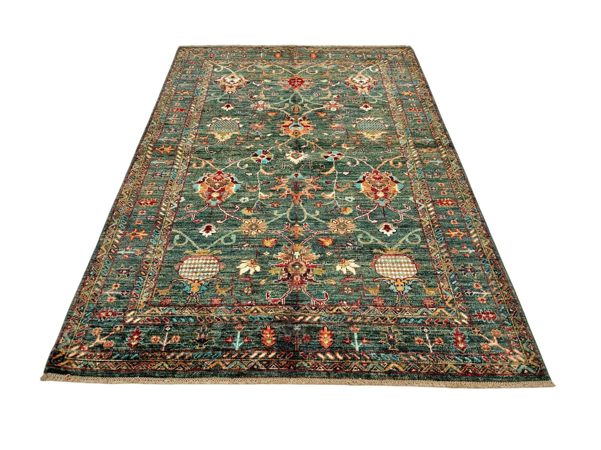 Aryana - Sultani (4'01"x6'00") green