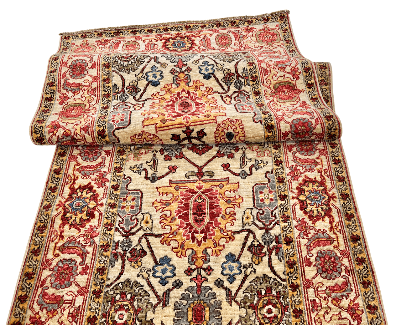 Afghan Serapi (3'00"x10'07") runner