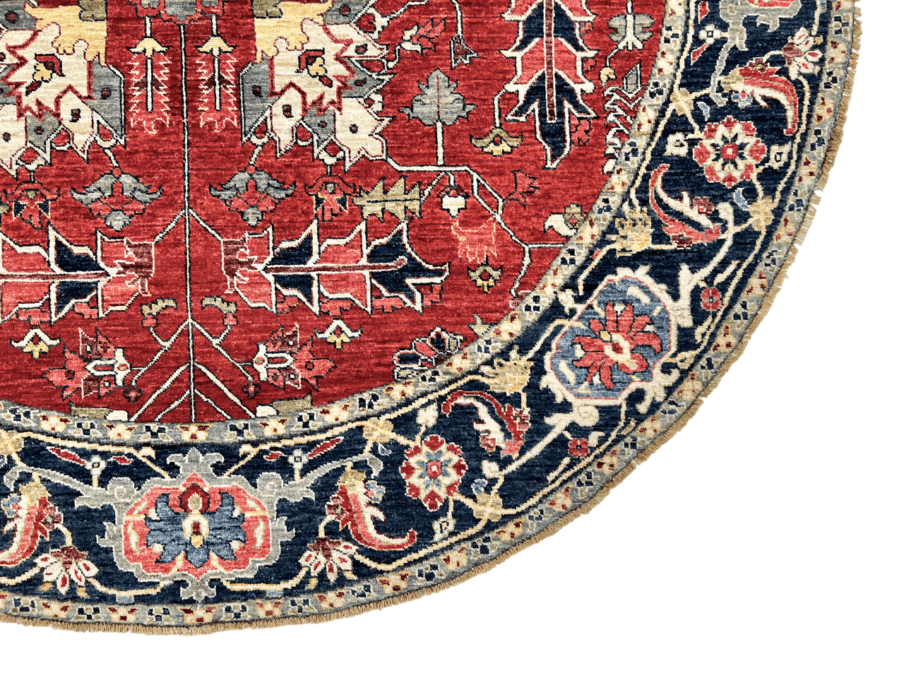 Afghan Heriz (7'00" Round)