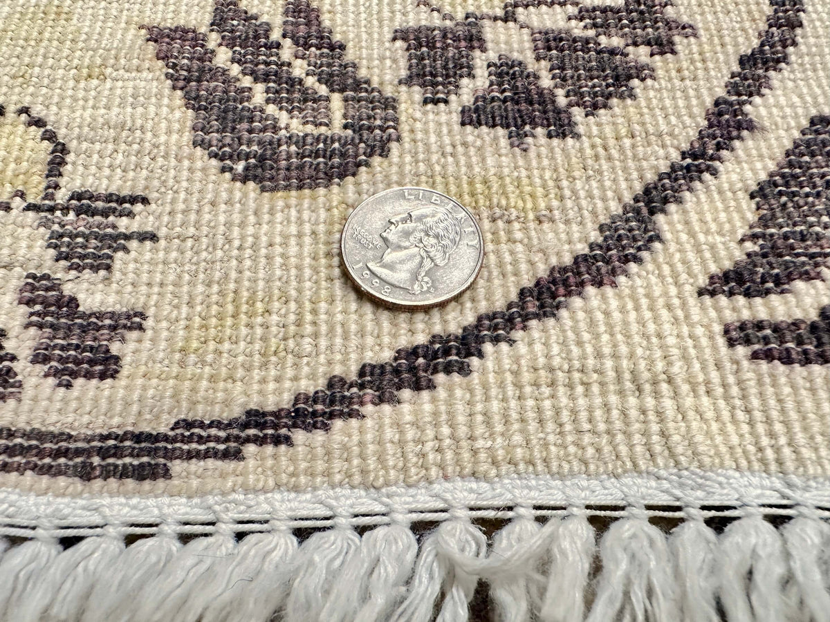 Farahan Sina - Suzani (6'00"x9'00") ivory/dark brown