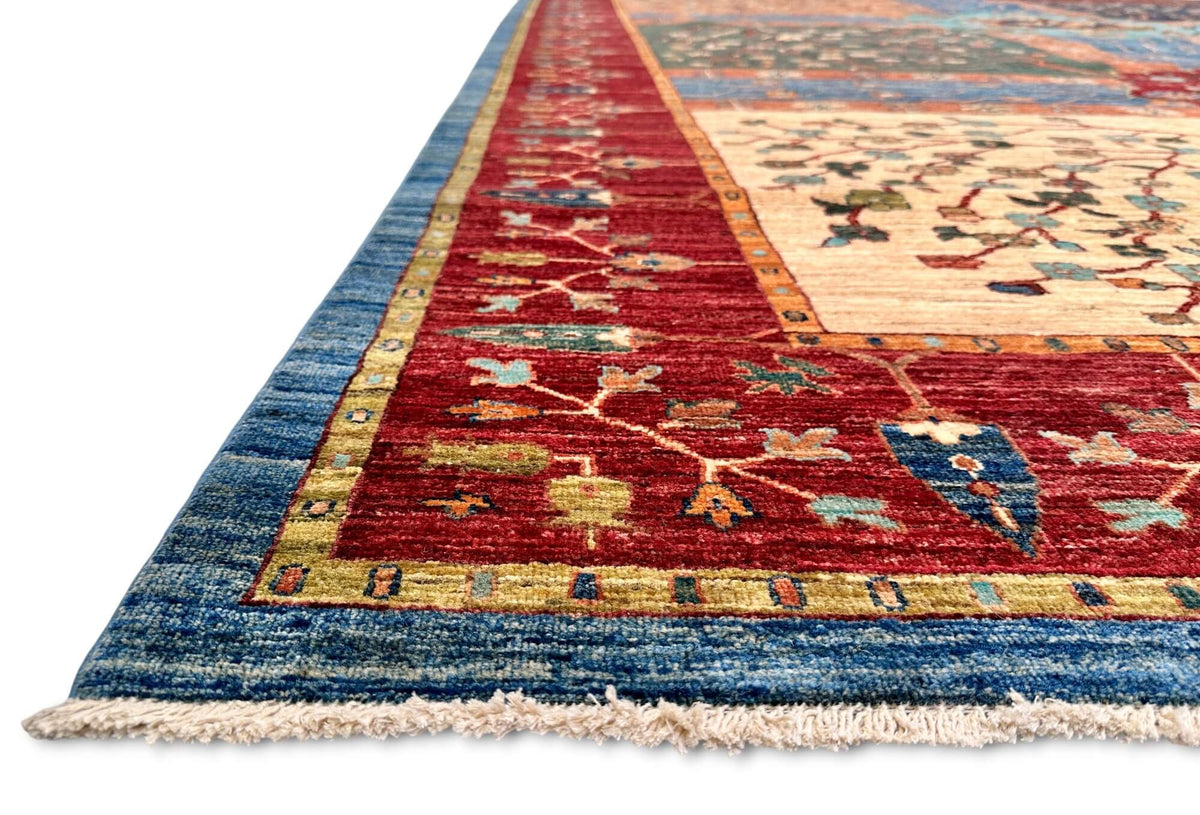 Fine Aryana - Royal Paradise Garden (9'08"x12'06") multicolor