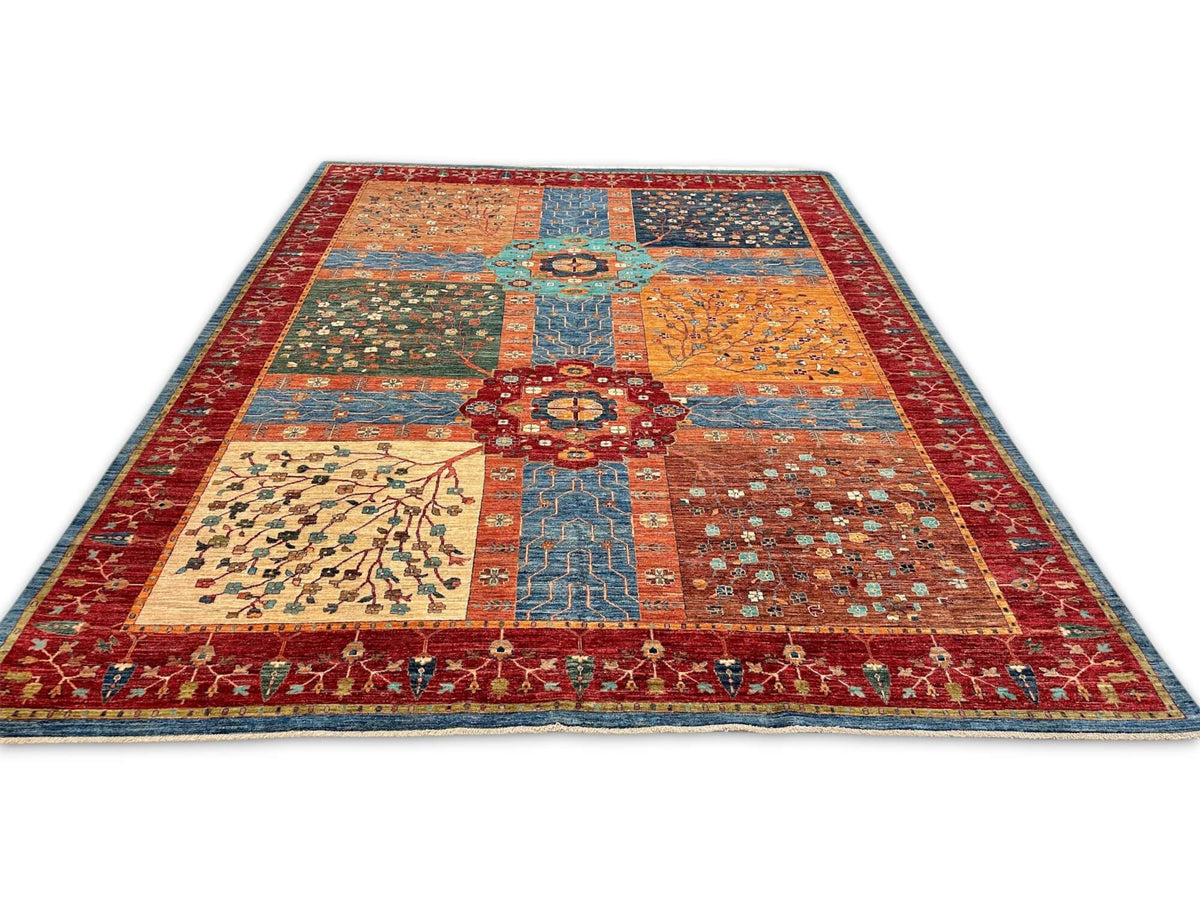 Fine Aryana - Royal Paradise Garden (9'08"x12'06") multicolor