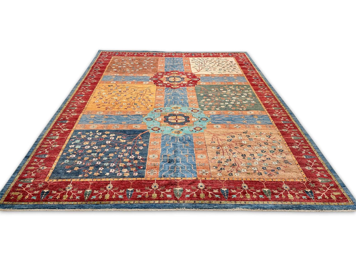 Fine Aryana - Royal Paradise Garden (9'08"x12'06") multicolor