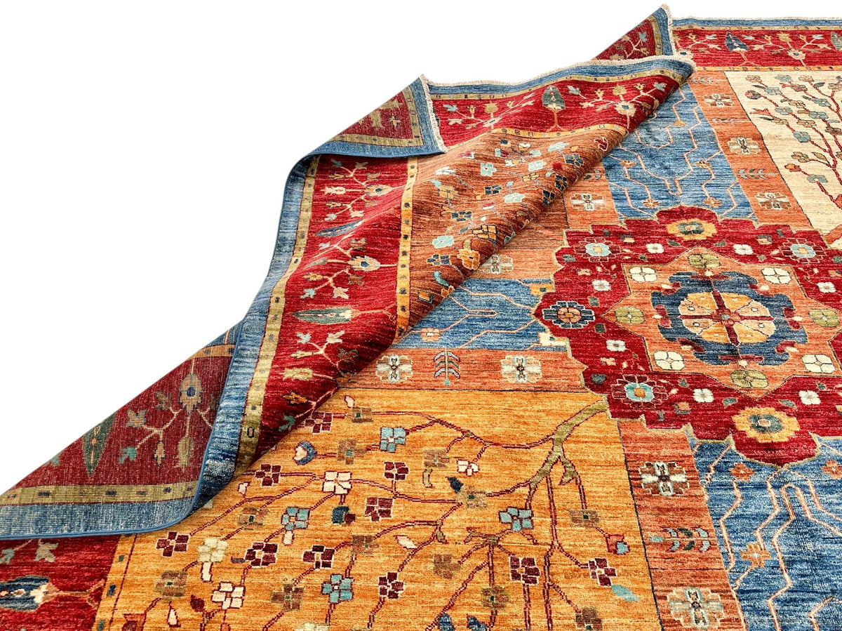 Fine Aryana - Royal Paradise Garden (9'08"x12'06") multicolor