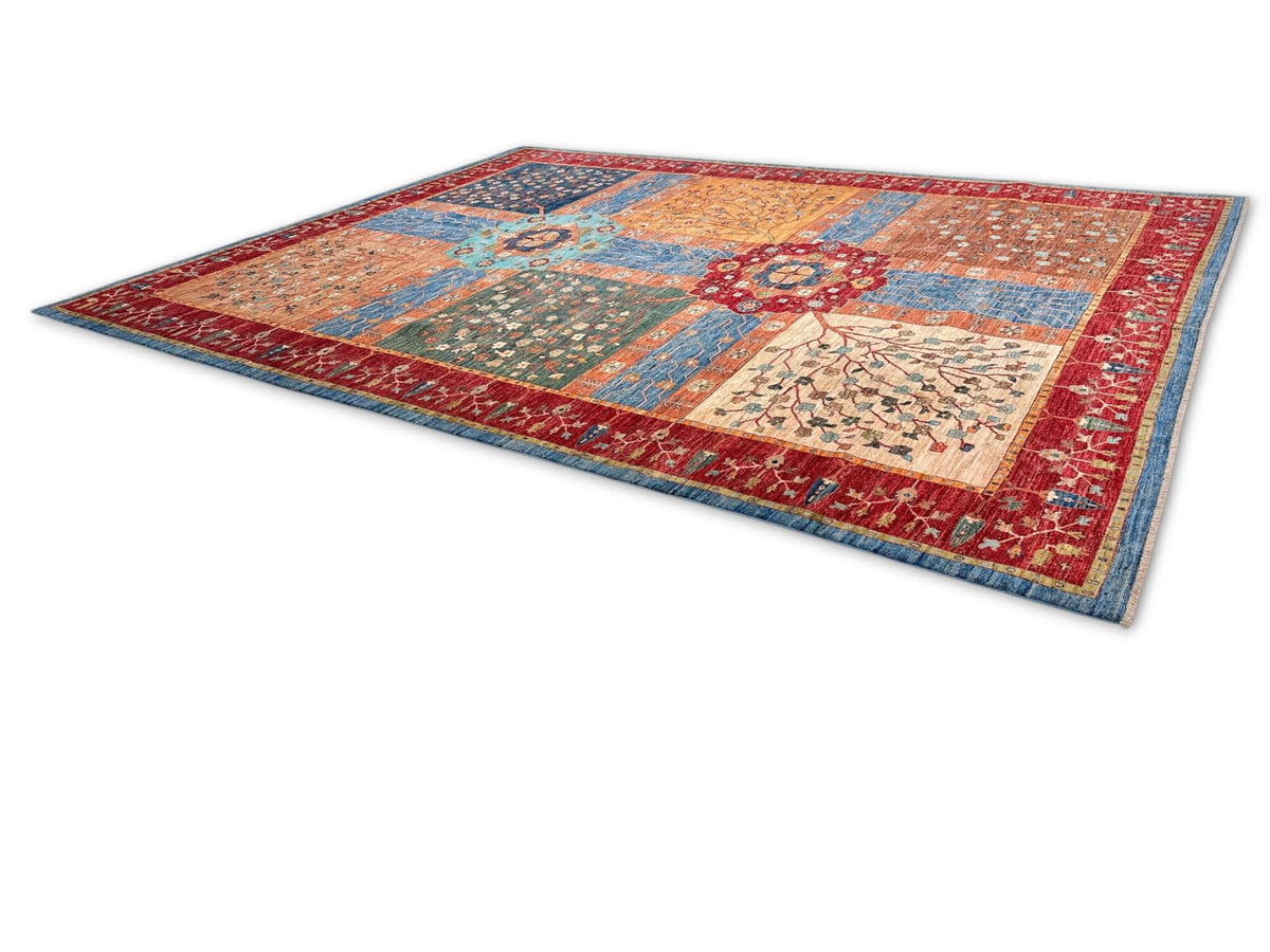 Fine Aryana - Royal Paradise Garden (9'08"x12'06") multicolor
