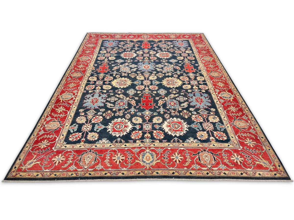 Ariana - Harshang (8'01"x11'04") navy/red