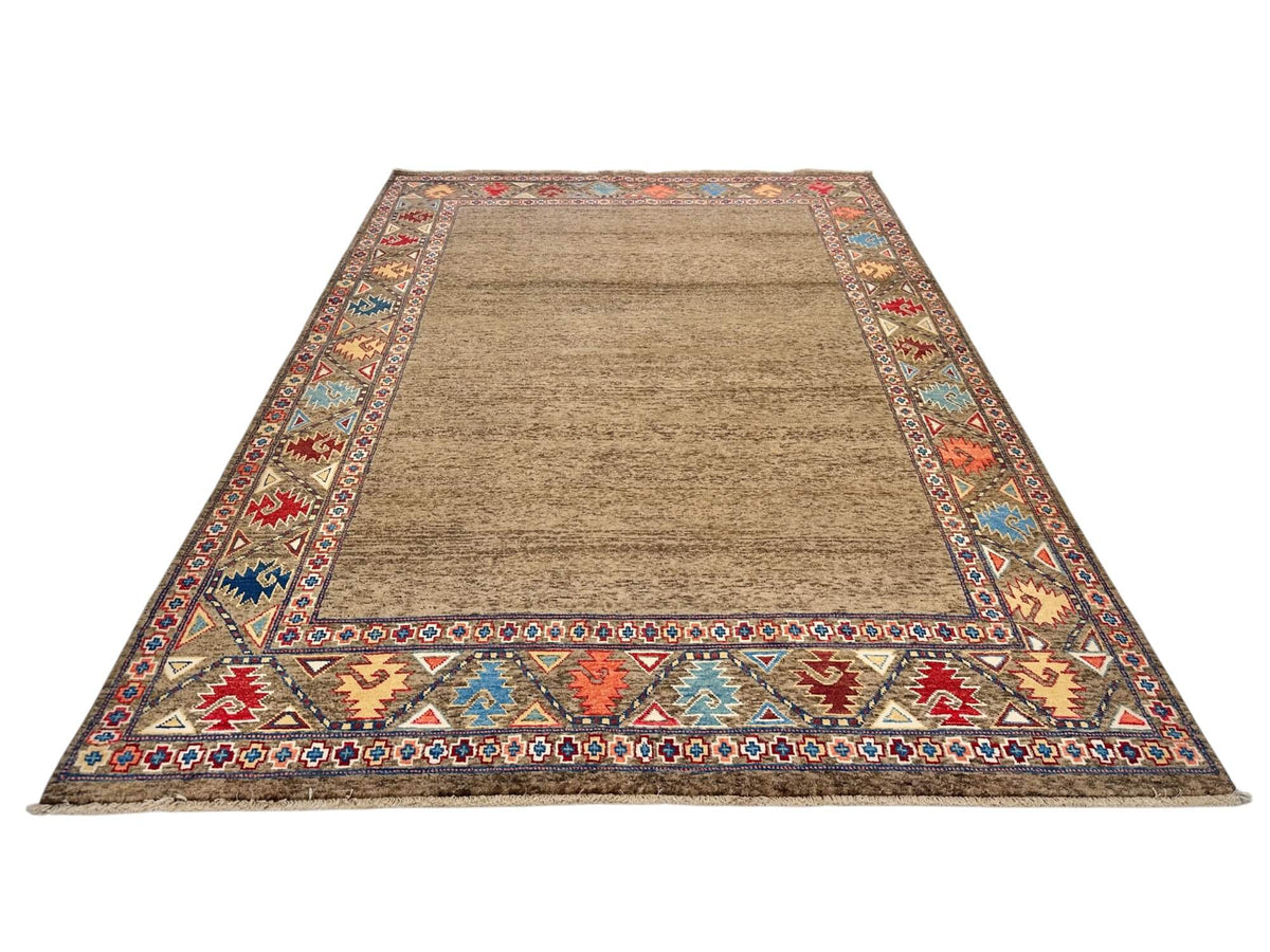 Ariana - Talysh/Open Field (6'04"x9'04") brown/multicolor