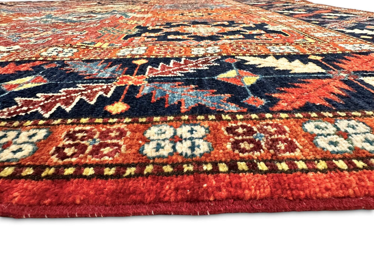Fine Ariana - Ersari (6'01"x7'09") copper/multicolor