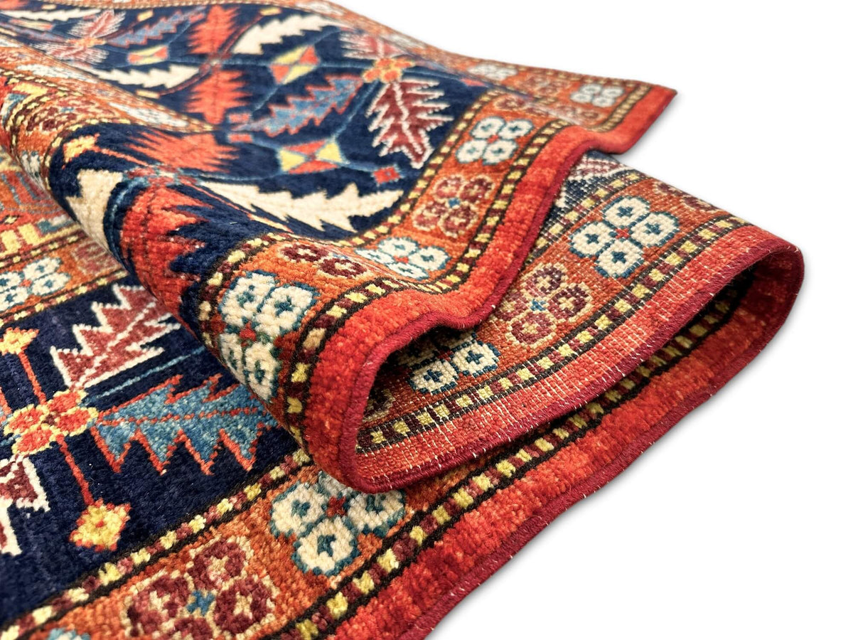 Fine Ariana - Ersari (6'01"x7'09") copper/multicolor