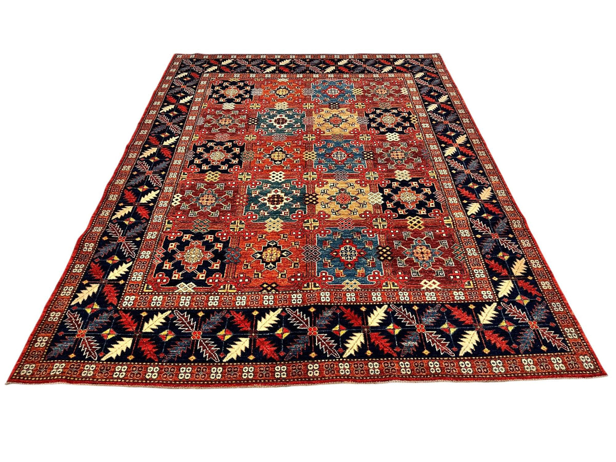 Fine Ariana - Ersari (6'01"x7'09") copper/multicolor