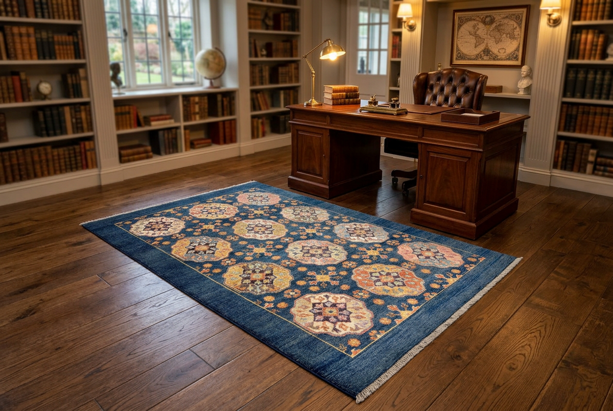 Ariana - Ersari (3'10"x5'07") navy