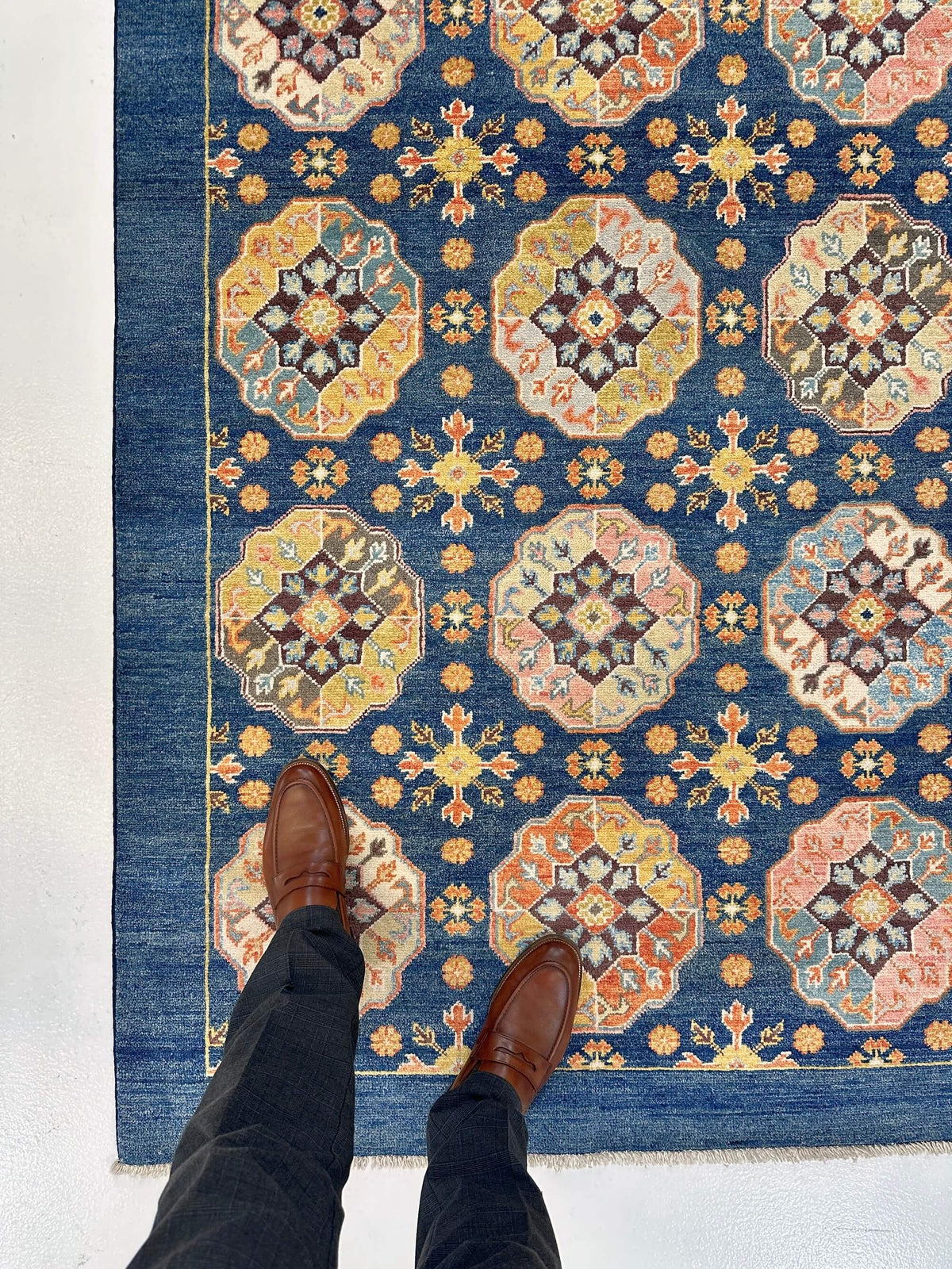 Ariana - Ersari (3'10"x5'07") navy