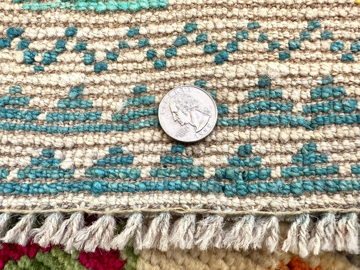 Afghan Anatolian (3'02"x4'10") ivory/multicolor