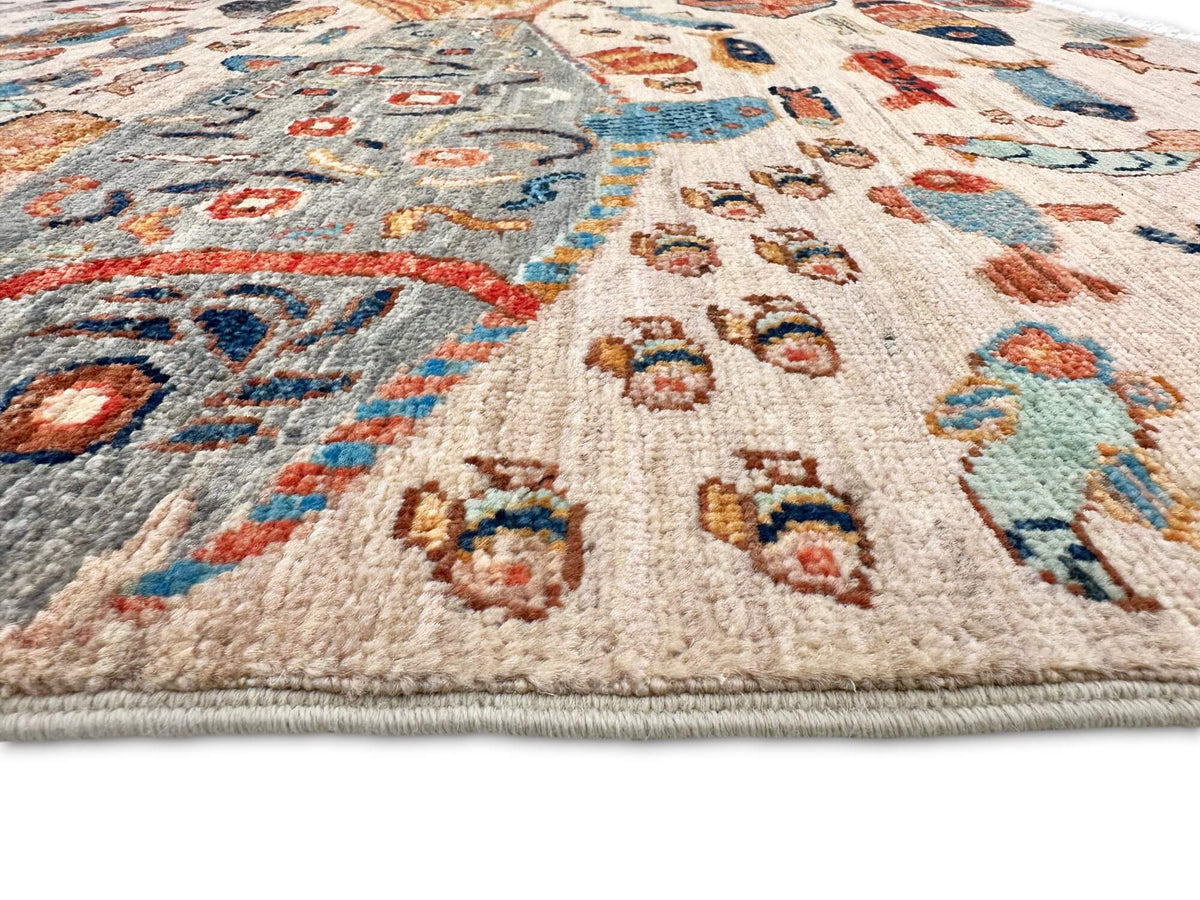 Fine Ariana - Oceanic (3'04"x5'00") ivory/multicolor