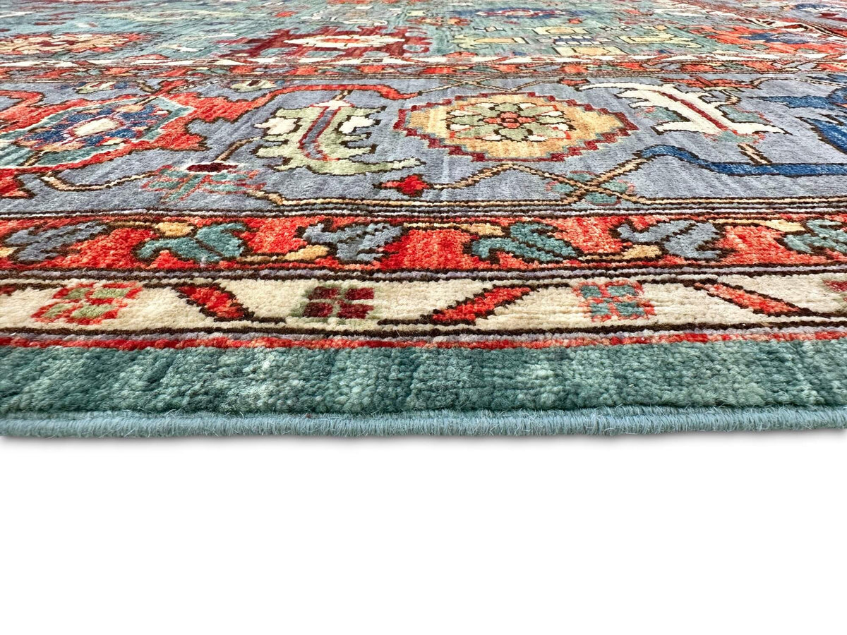 Fine Ariana - Sultanabad (8'10"x11'07") green/gray