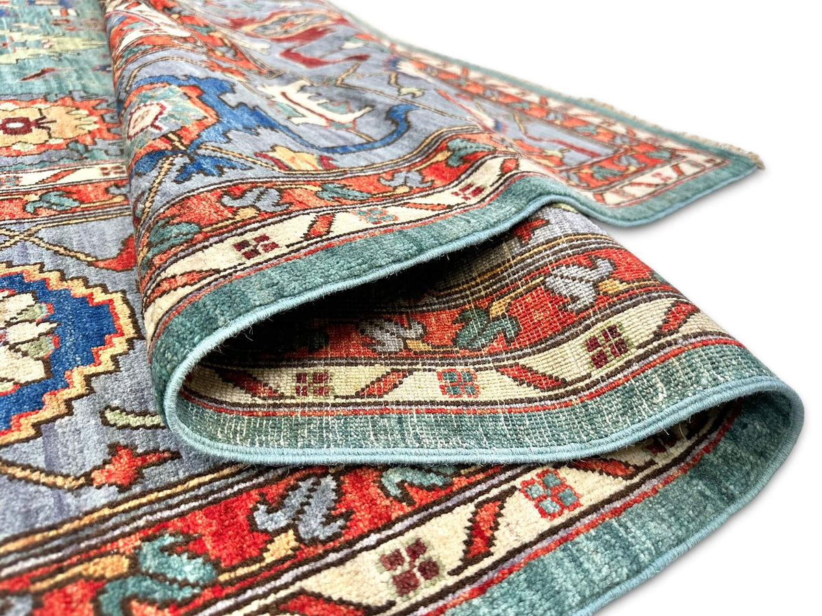 Fine Ariana - Sultanabad (8'10"x11'07") green/gray
