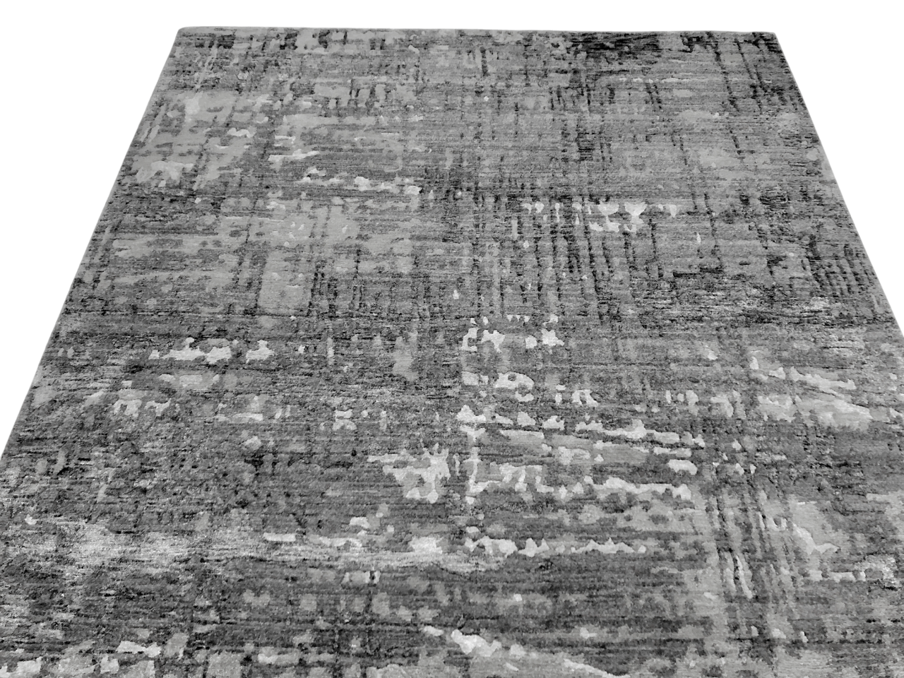 Contemporary textured dark gray 10x14