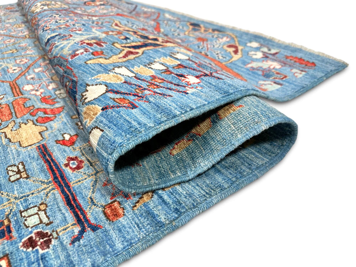 Faryab - Garus Bidjar (4'03"x11'09") lt.blue