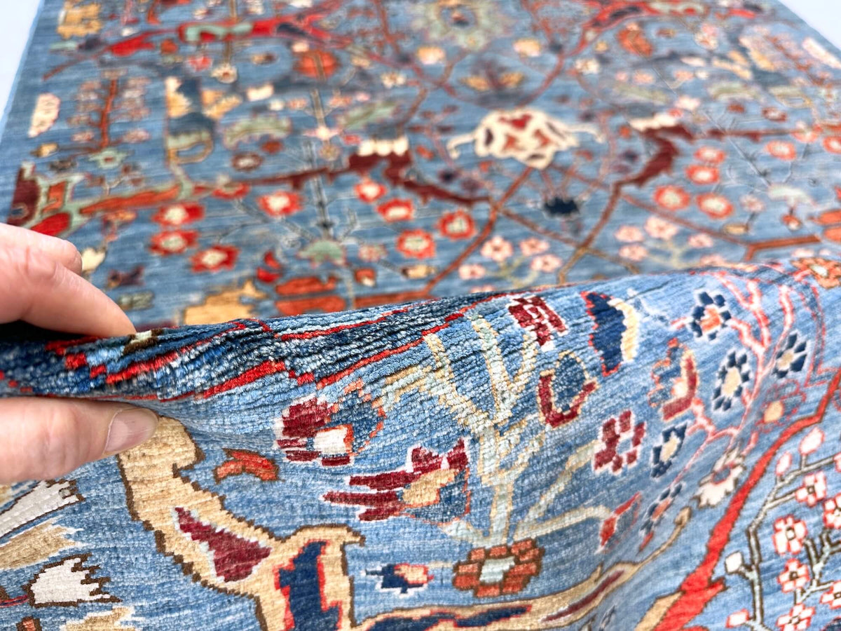 Faryab - Garus Bidjar (4'03"x11'09") lt.blue