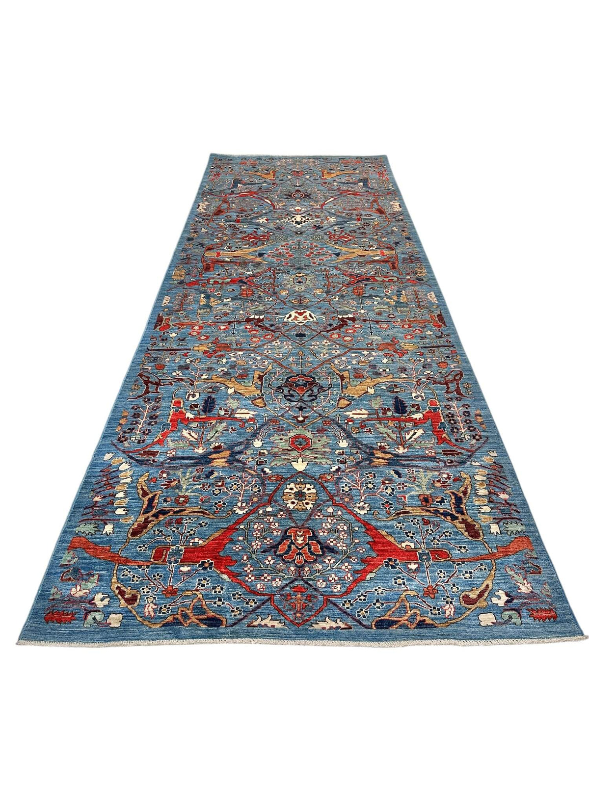 Faryab - Garus Bidjar (4'03"x11'09") lt.blue
