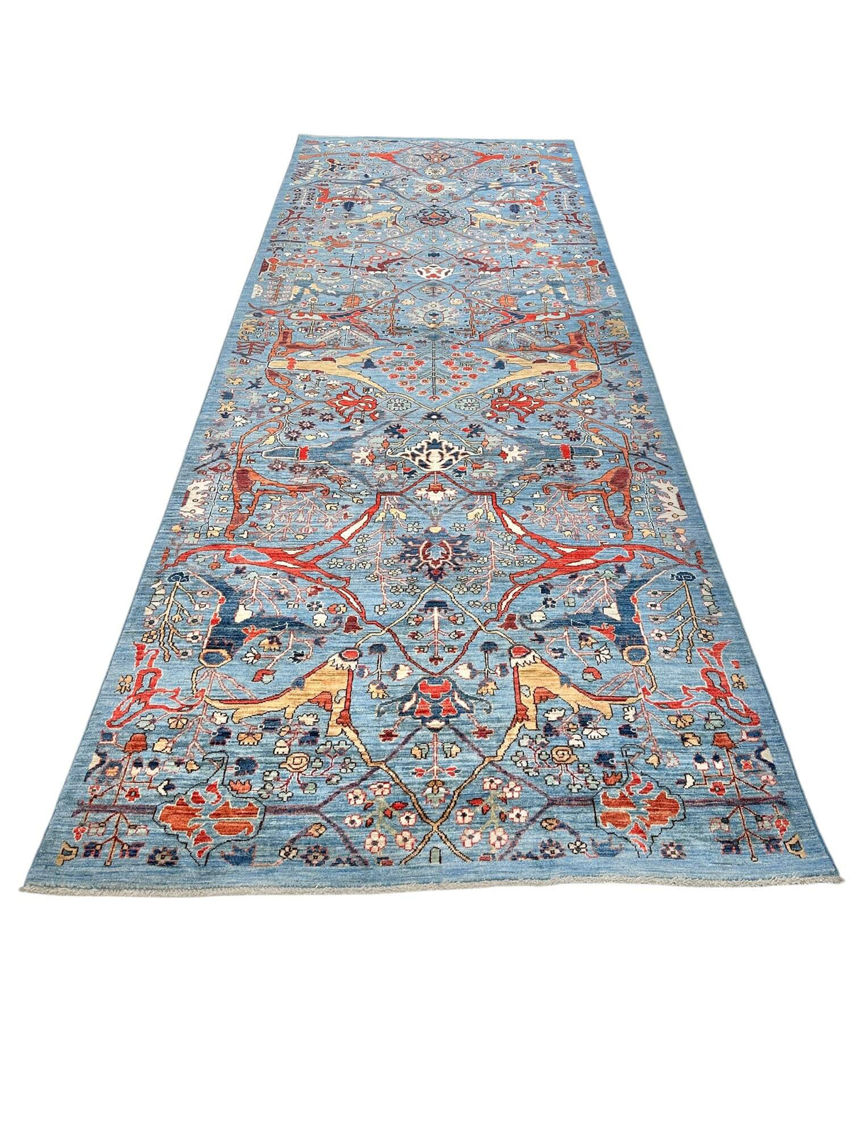 Faryab - Garus Bidjar (4'03"x11'09") lt.blue