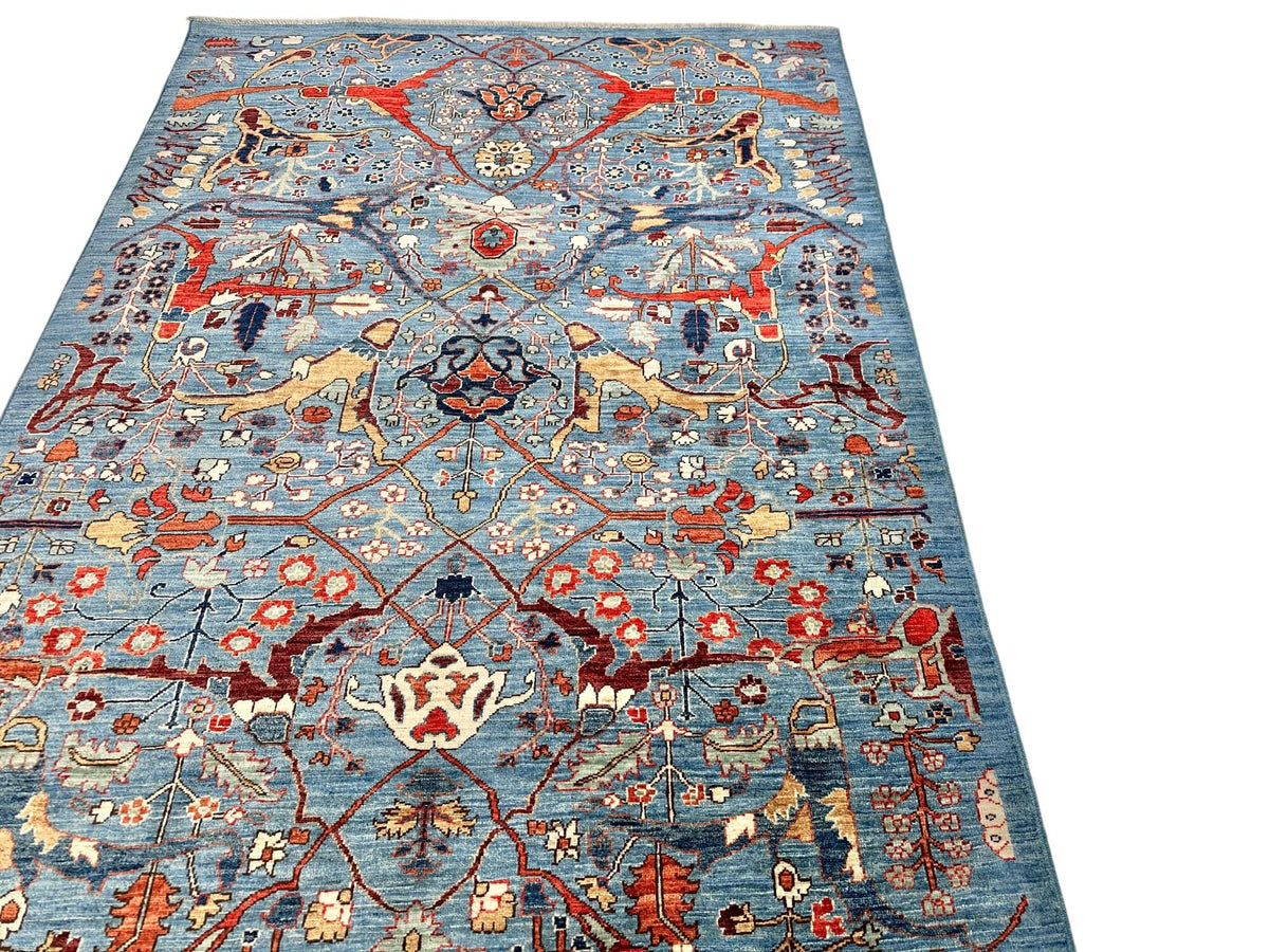 Faryab - Garus Bidjar (4'03"x11'09") lt.blue
