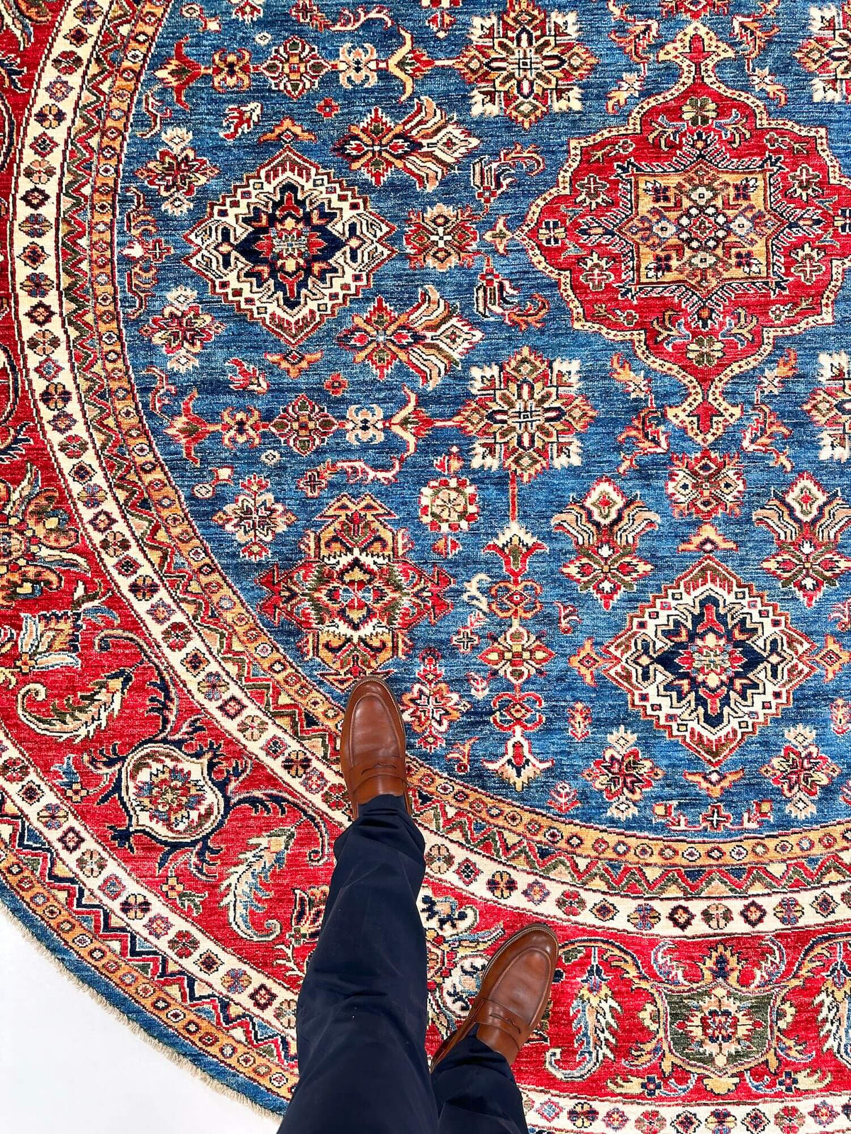 Super Kazak (10'Round) blue/red