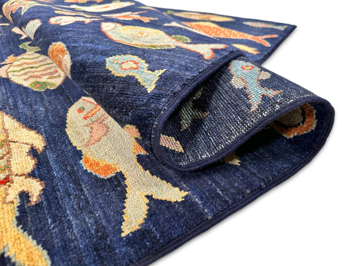 Fine Aryana - Oceanic (6'06"x9'08") navy/multicolor