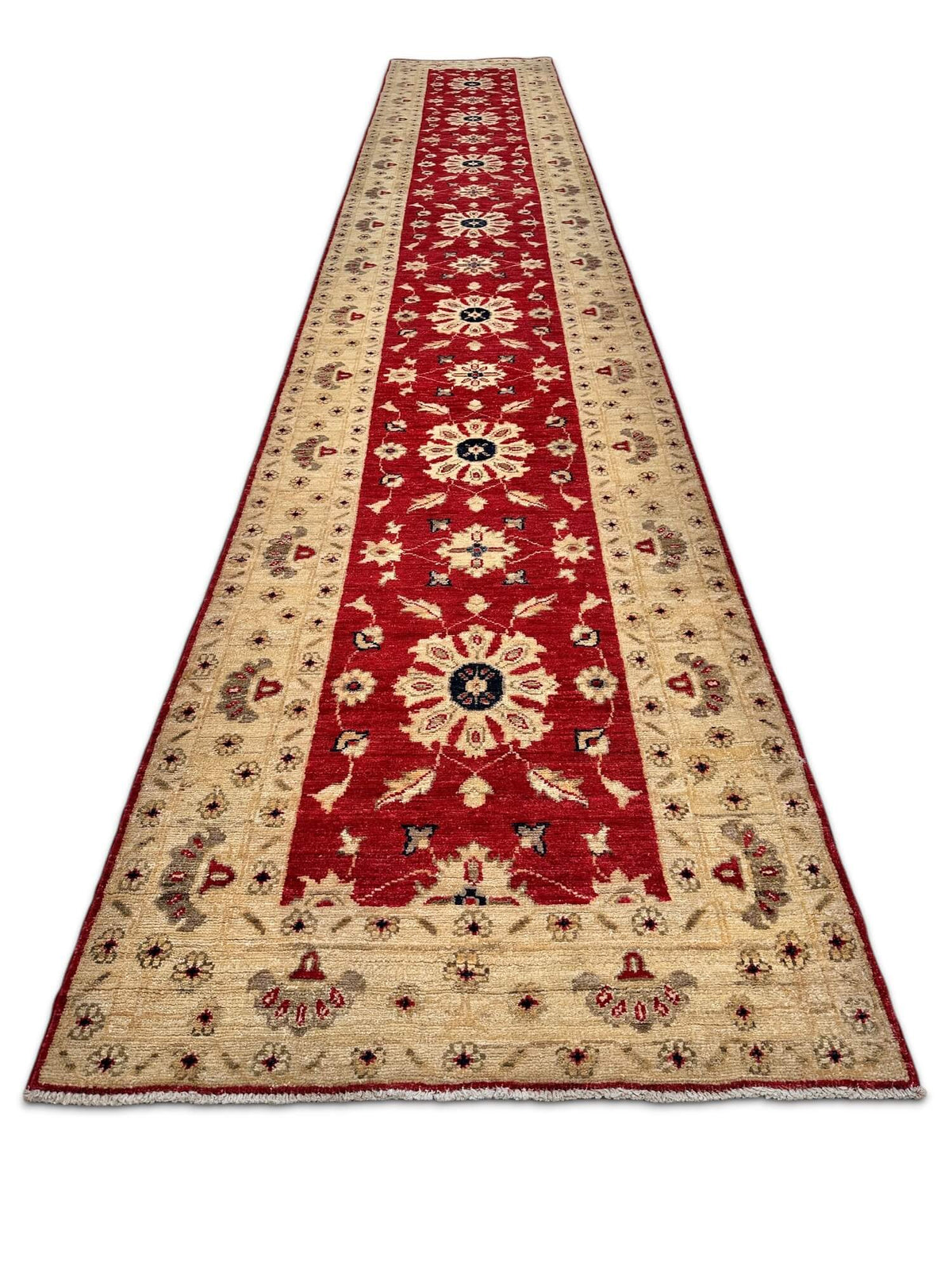 Aryana - Sultanabad-Mahal (2'10"x16'00") red/light gold