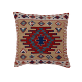 Chinese Kilim Pillow 18"x18"