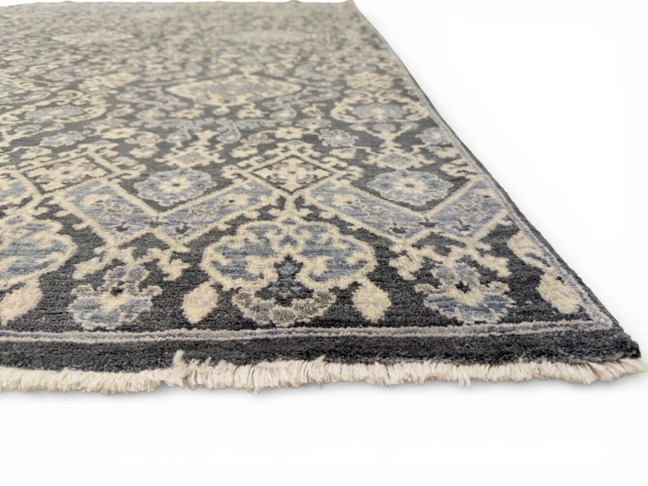 Transitional Design (6x9) dark gray/light blue