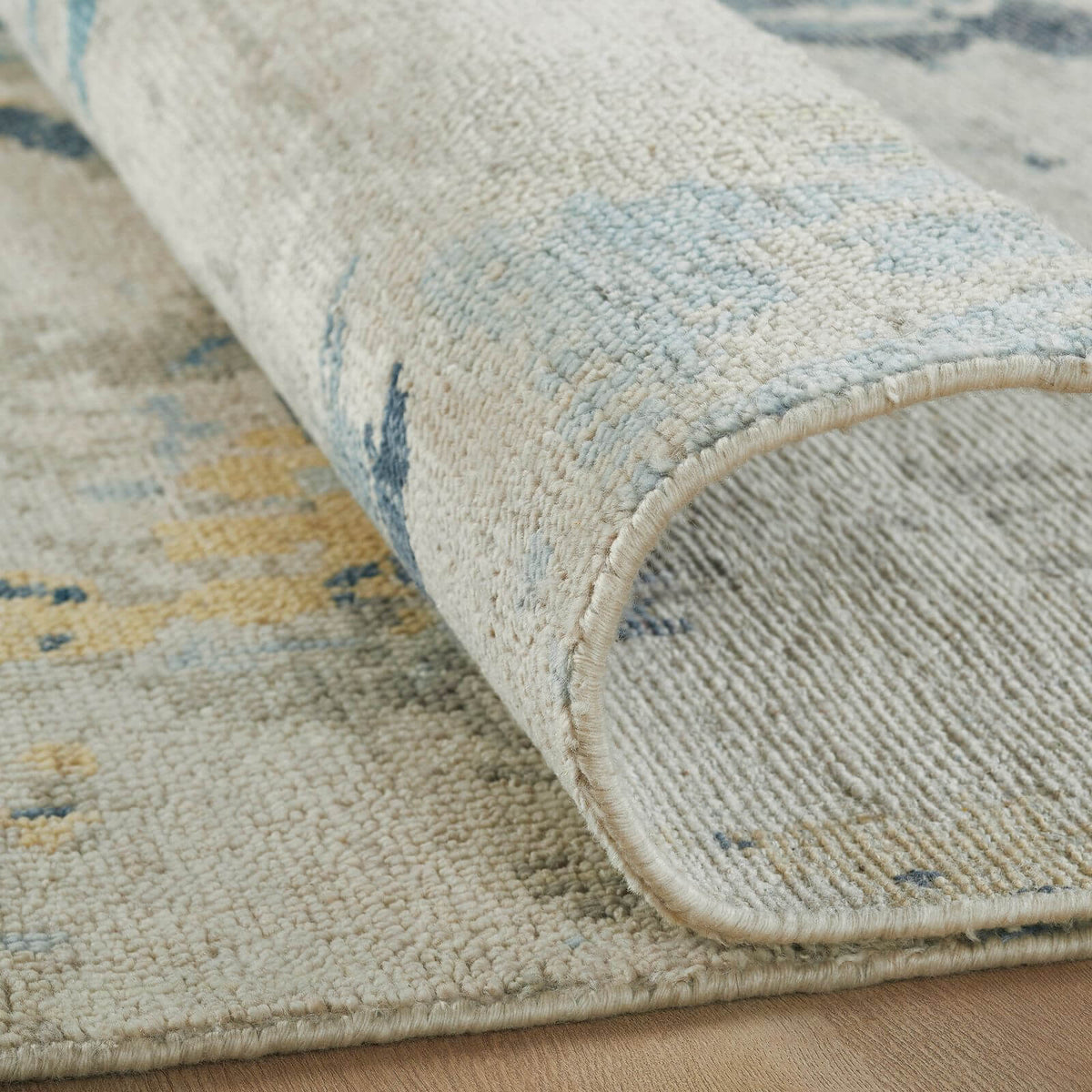 Izette Collection 12642 - Blue Tones/Vanilla