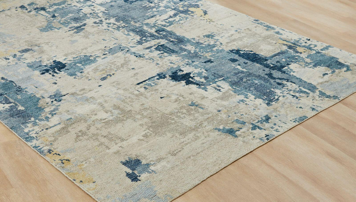 Izette Collection 12642 - Blue Tones/Vanilla