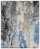 Journey Collection 13052 Gray/Azure Blue