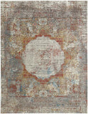 Mamluk Design mach loom (9'09" x 13'09") gray/rust