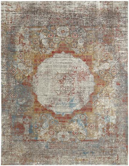 Mamluk Design mach loom (9'09" x 13'09") gray/rust