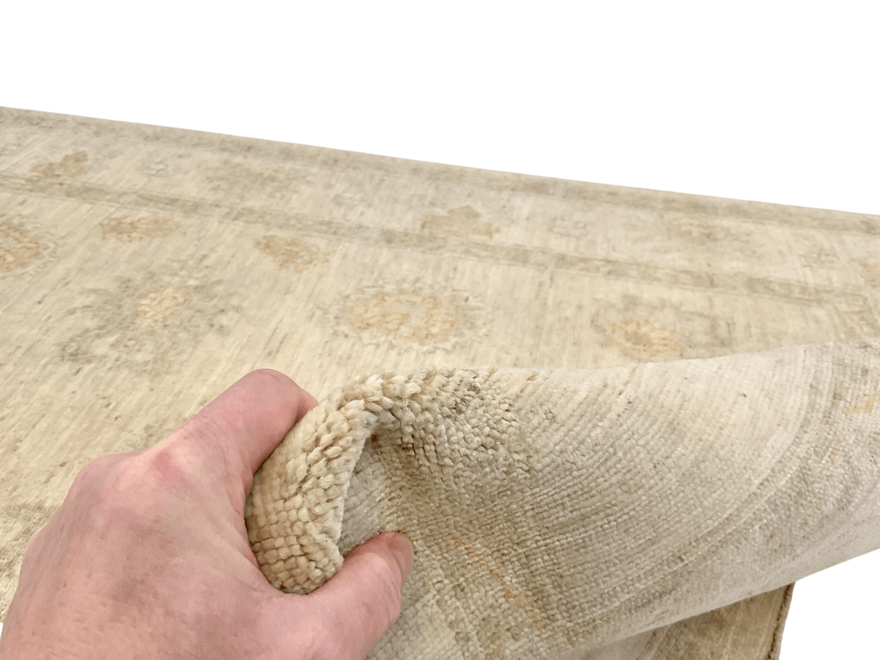 Chobi Farahan (3'10"x5'11") ivory/lt.rust