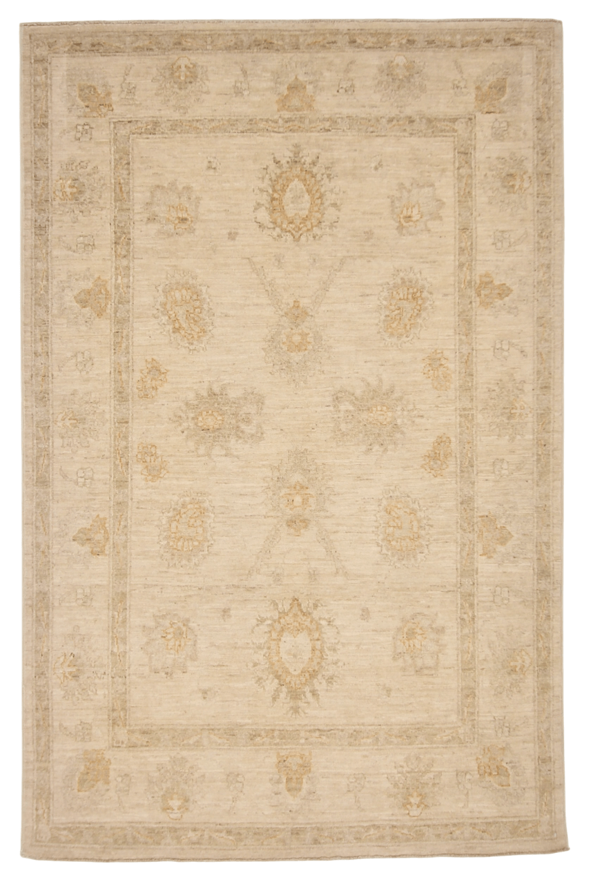 Chobi Farahan (3'10"x5'11") ivory/lt.rust