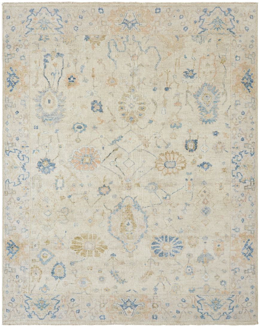 Madison Collection 11872 Parchment/Blue