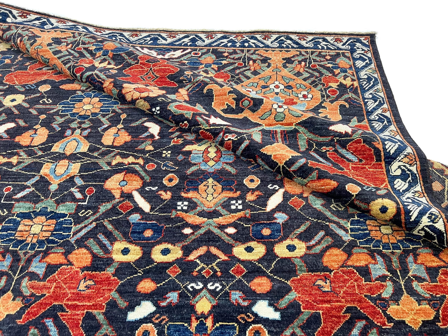 Persian Vase Design (8x10) black/multicolor