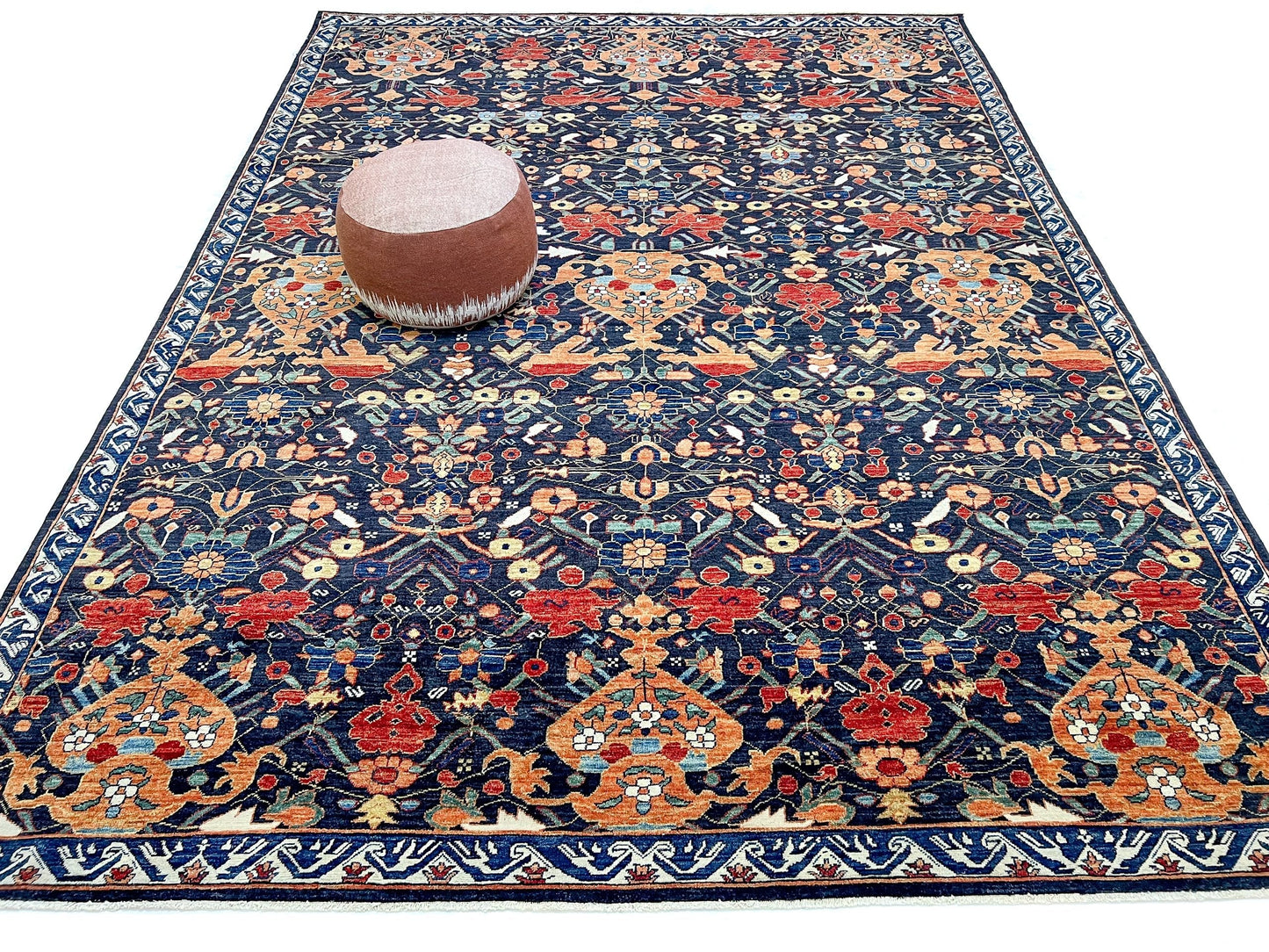 Persian Vase Design (8x10) black/multicolor